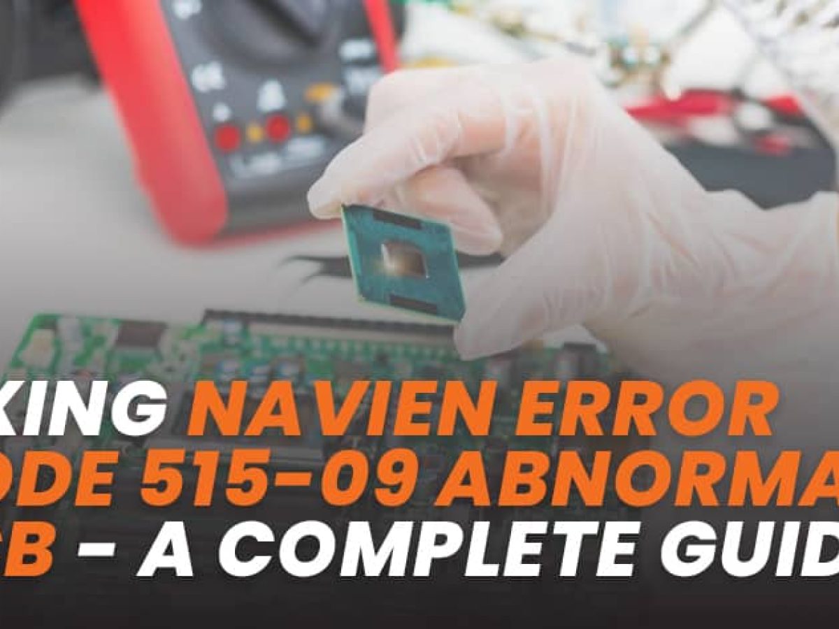 Navien-Error-Code-515-09-